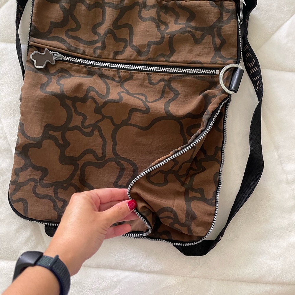 Tous Brown Patterned Backpack - Picture 3 of 3